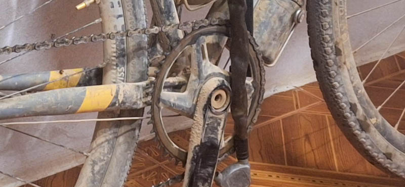 Crank after the Self-Extracting Cap has gone missing